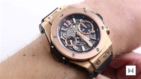 aero bang gold hublot|hublot big bang 44mm.